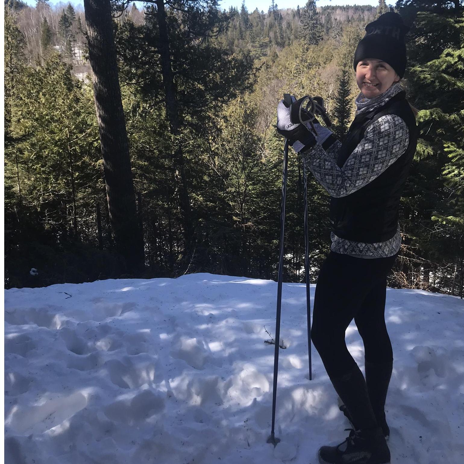 Cross Country Skiing in Lutsen, MN
