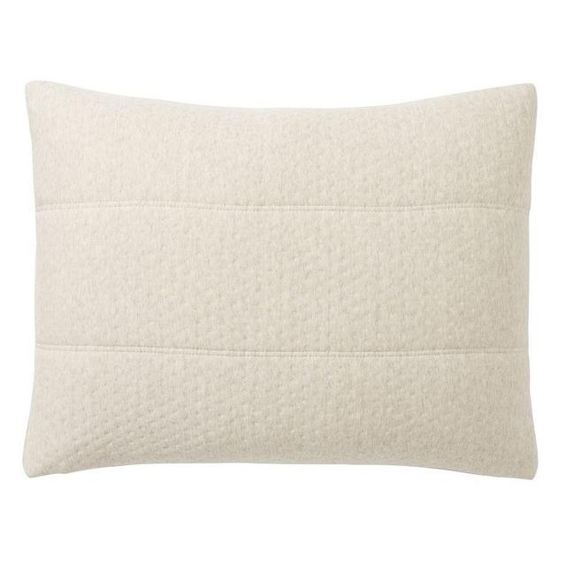 Oatmeal Cozy Comforter Sham, Standard