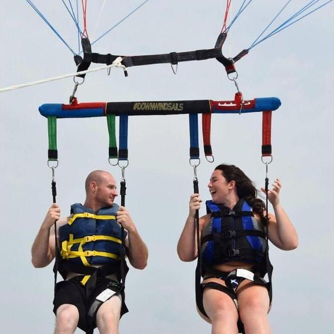 First time parasailing -- Myrtle Beach, SC 2018