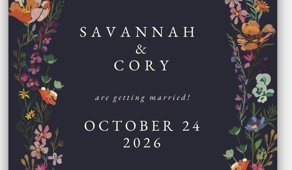 The Wedding Website of Savannah Folds and Cory Richardson