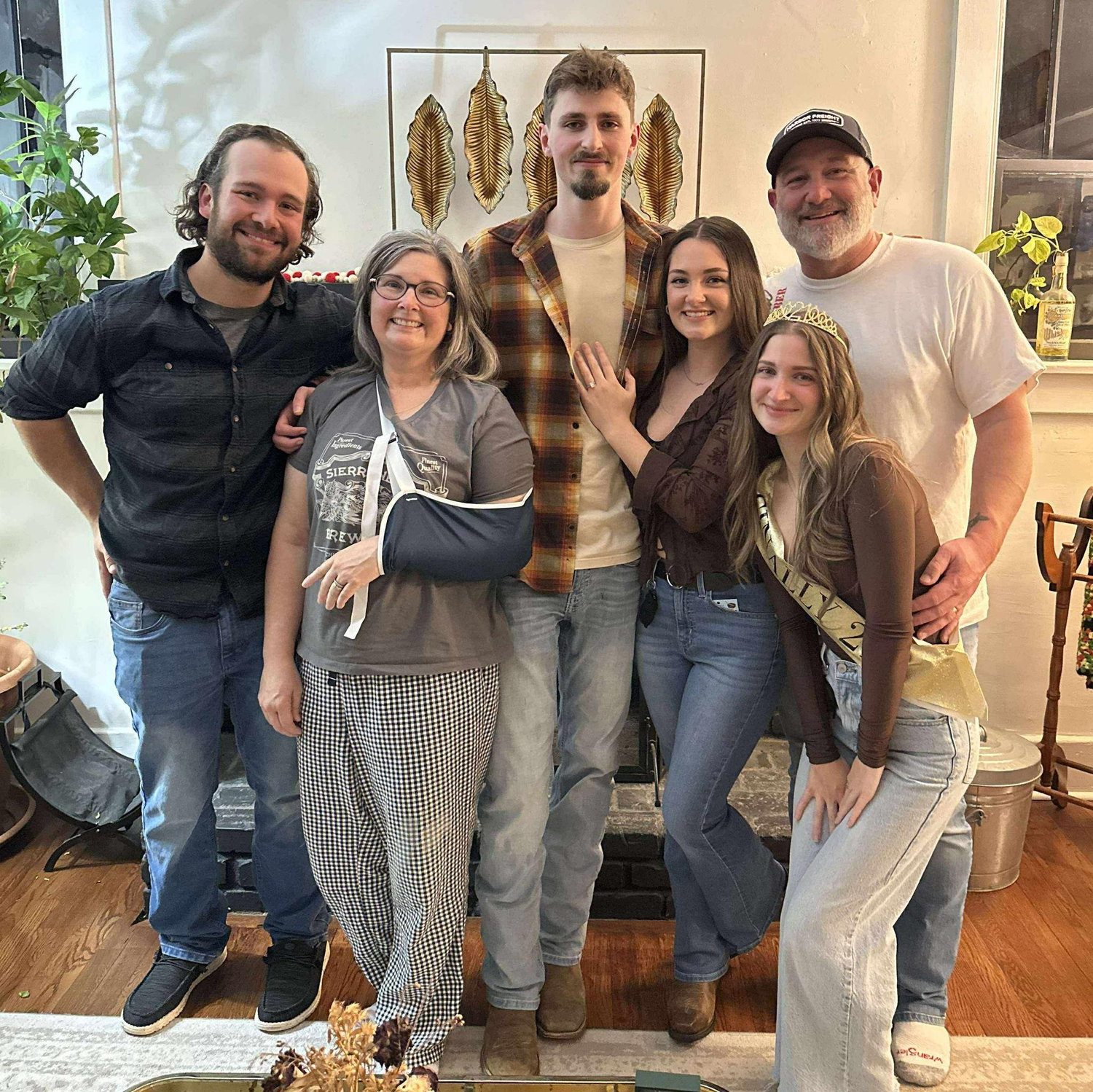 Post proposal pics with the family!