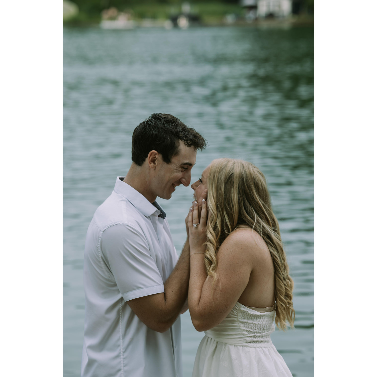 Our Engagement Photoshoot on the Lake