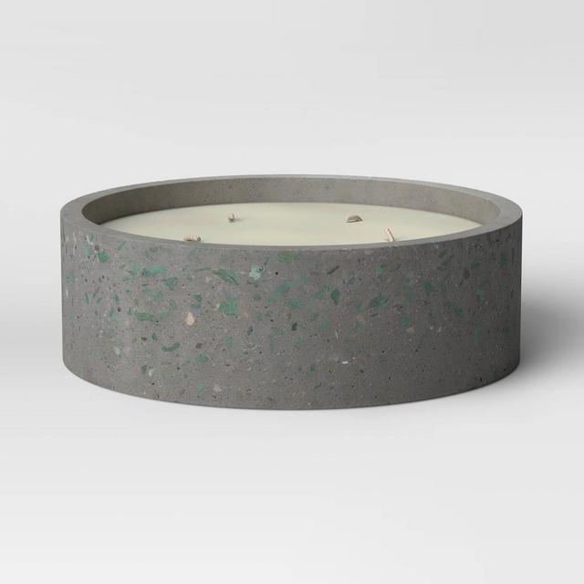 30oz Terrazzo 5 Wick Candle Gray - Project 62™