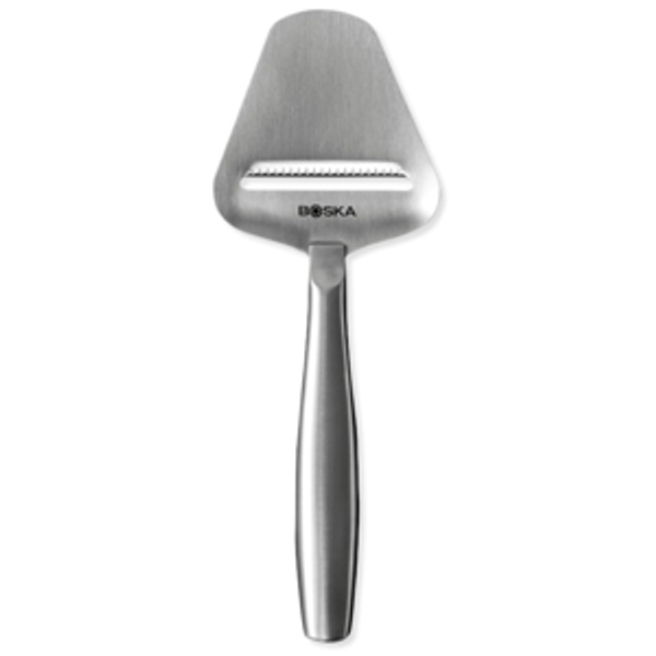 Boska Stainless Steel Cheese Slicer - Copenhagen For All Types of Cheese - Multi-Functional Cheese Slicer - Handheld Slicer - Silver Non-Stick - Dishwasher Safe - For Kitchen Cooking