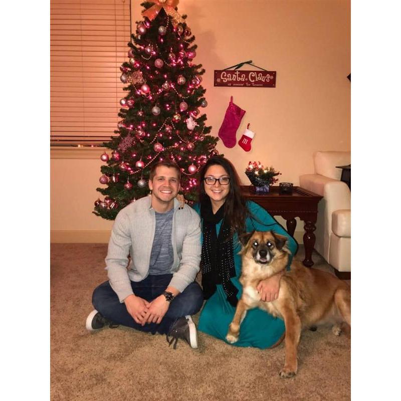 our first Christmas Tree photo
