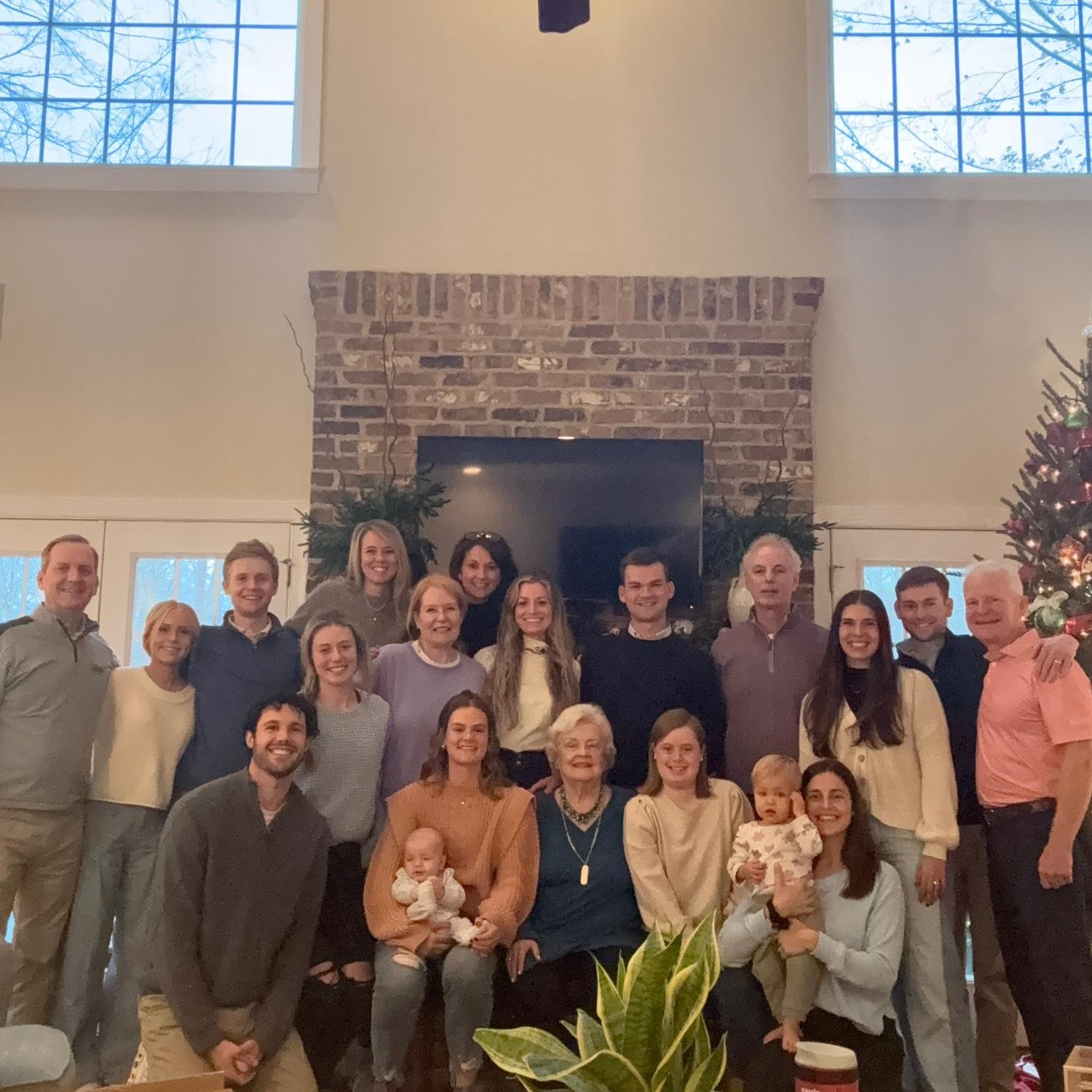 12/26/2025- Photo from MJ's family get together for Christmas in Macon, Georgia. This was Merrick's first time meting all of her family on her mom's side.