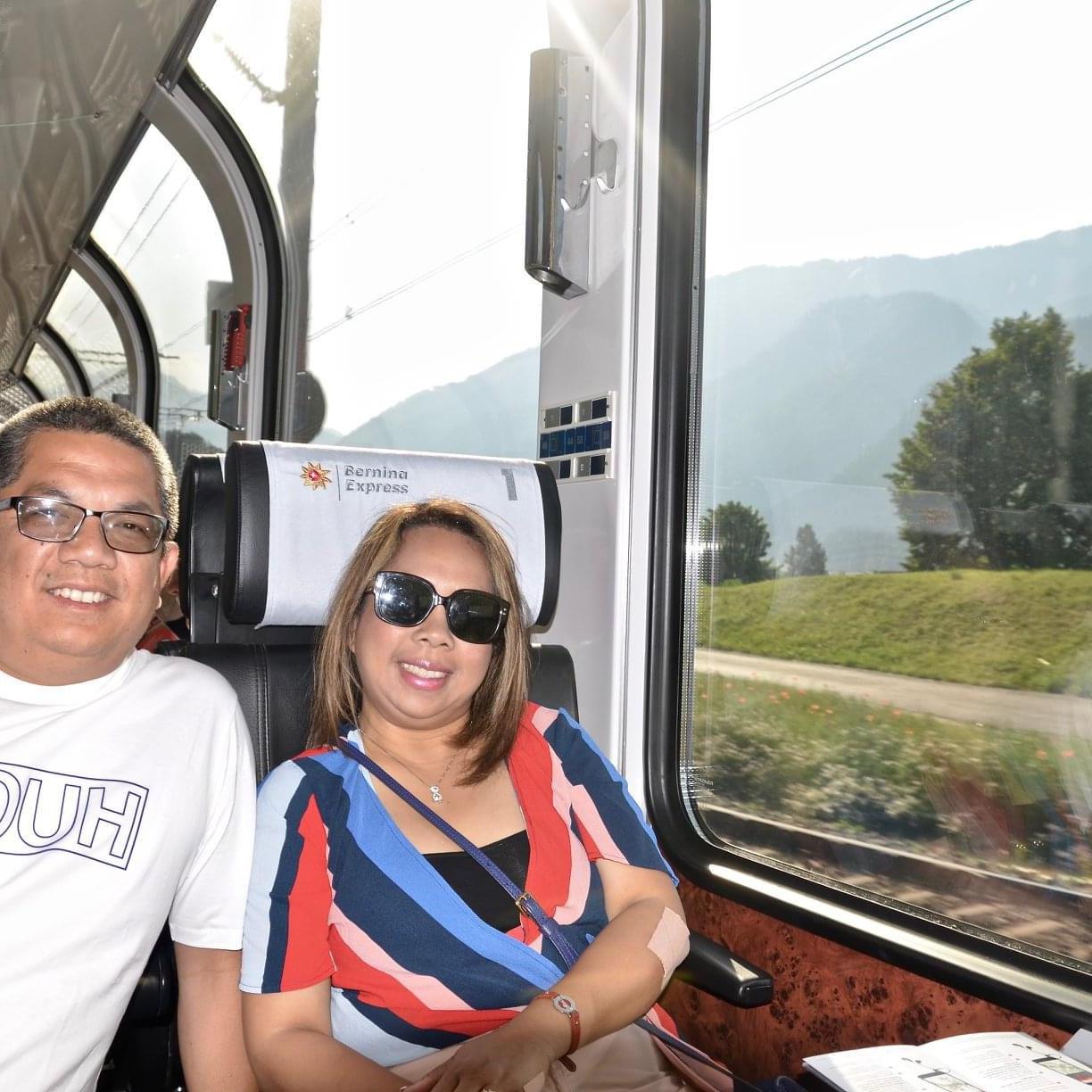 Panoramic Swiss Train,  Switzerland (July 2021)