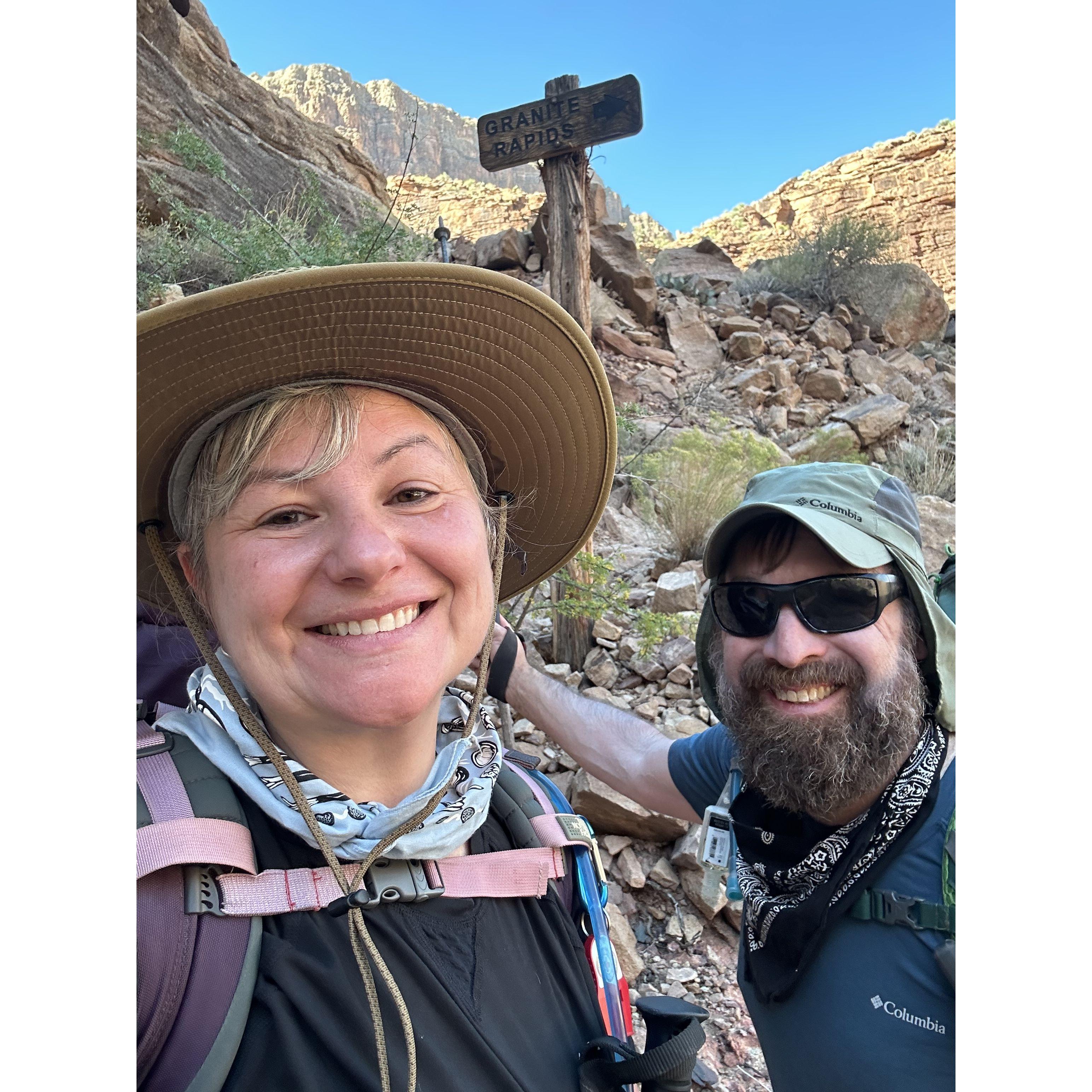 Grand Canyon backpacking trip