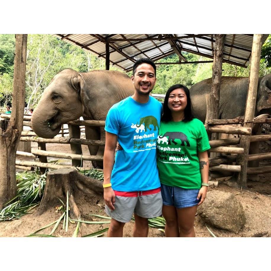 2017 - Elephant sanctuary in Phuket, Thailand