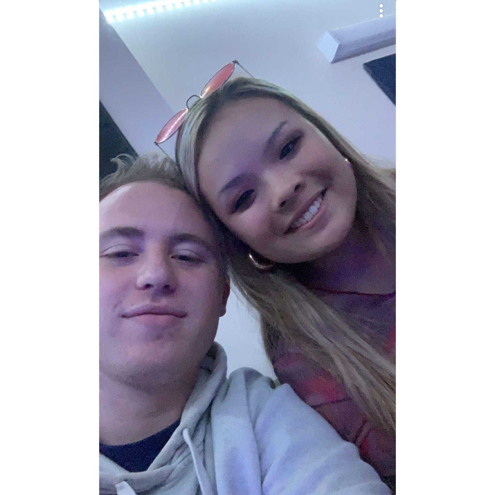 This is the first picture we ever took together!