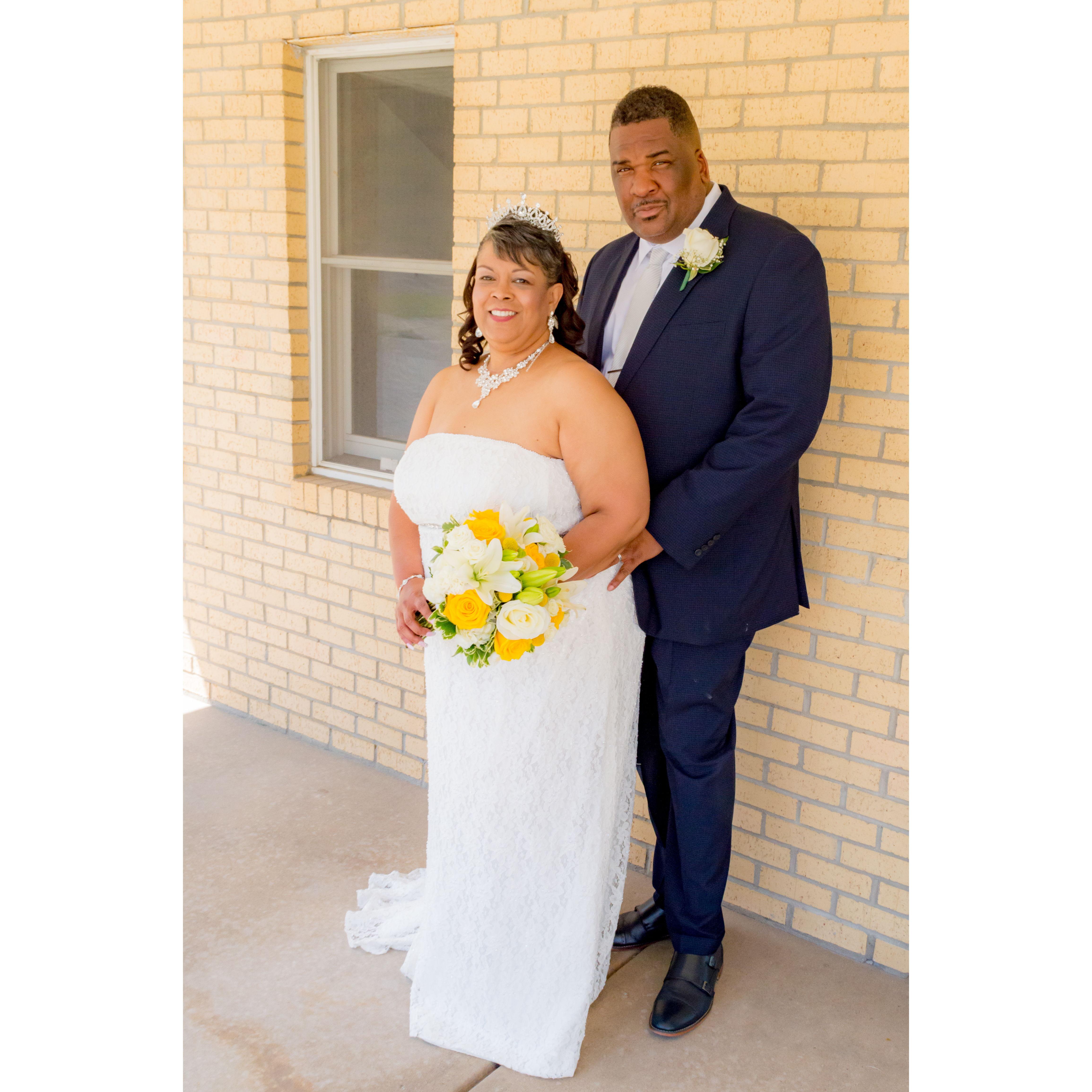 Our wedding day!