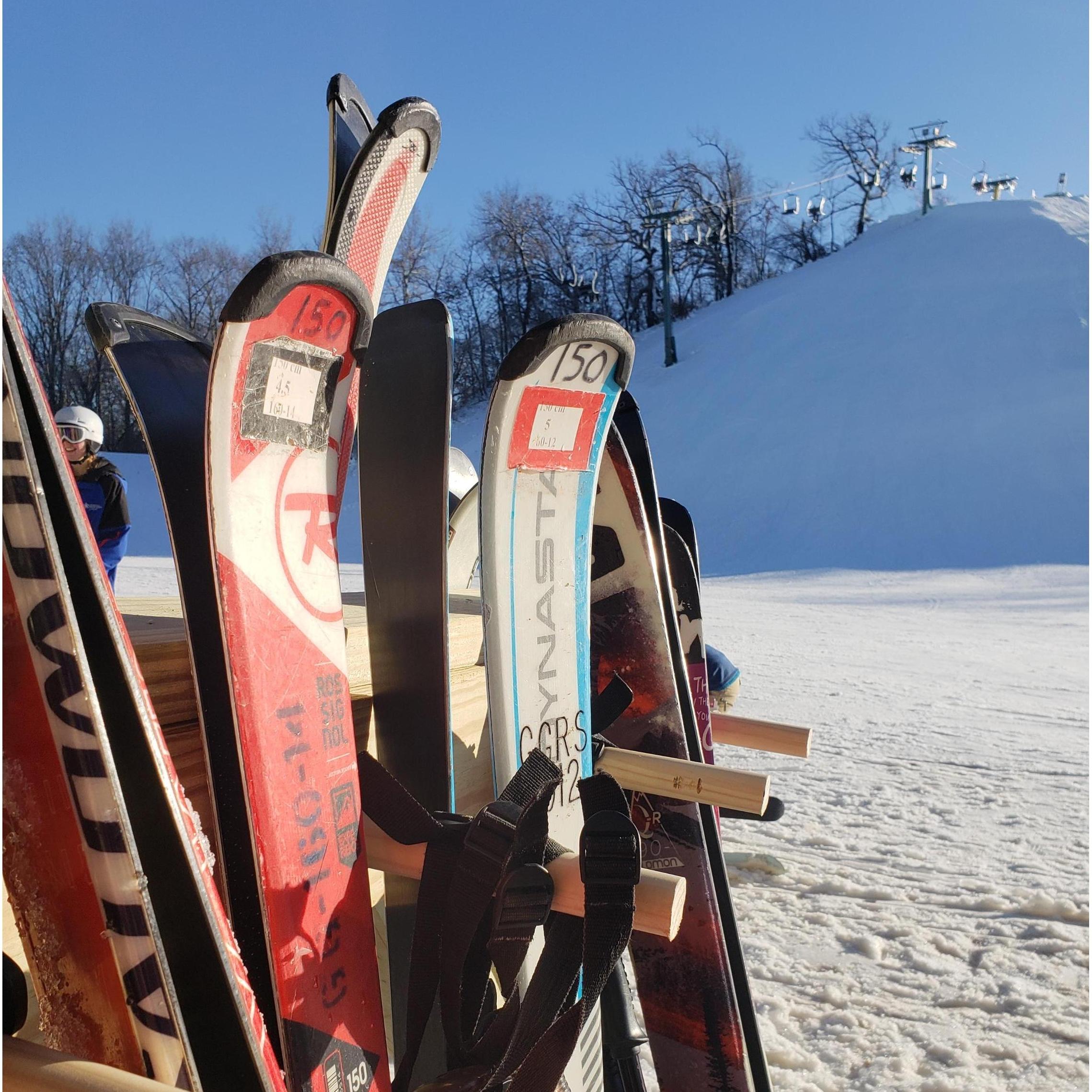 Skiing in Lake Geneva