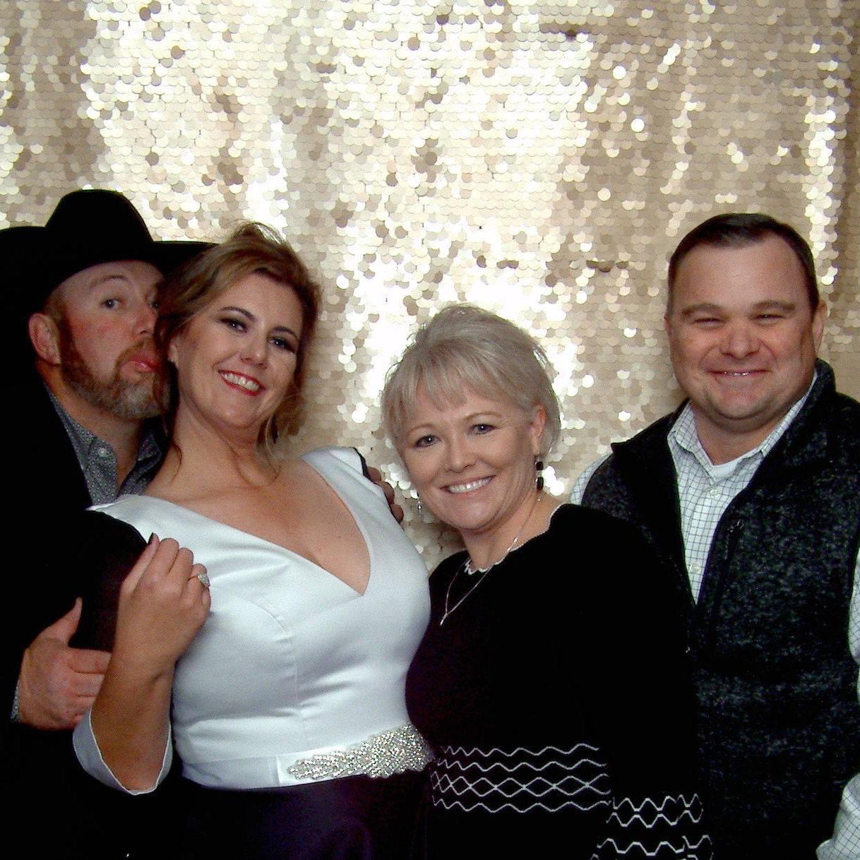 JW and Carrie Silvey’s Wedding - Photo Booth Fun
