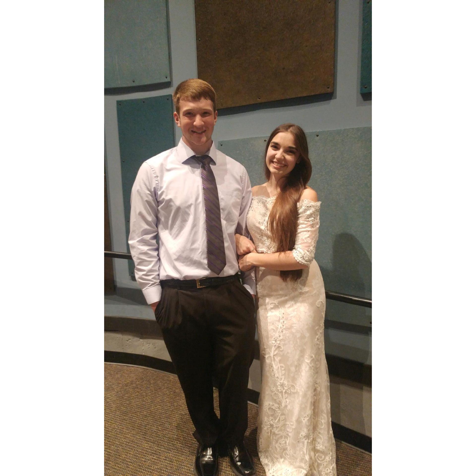 We wouldn't start dating for another couple of years, but the friendship always held steady <3