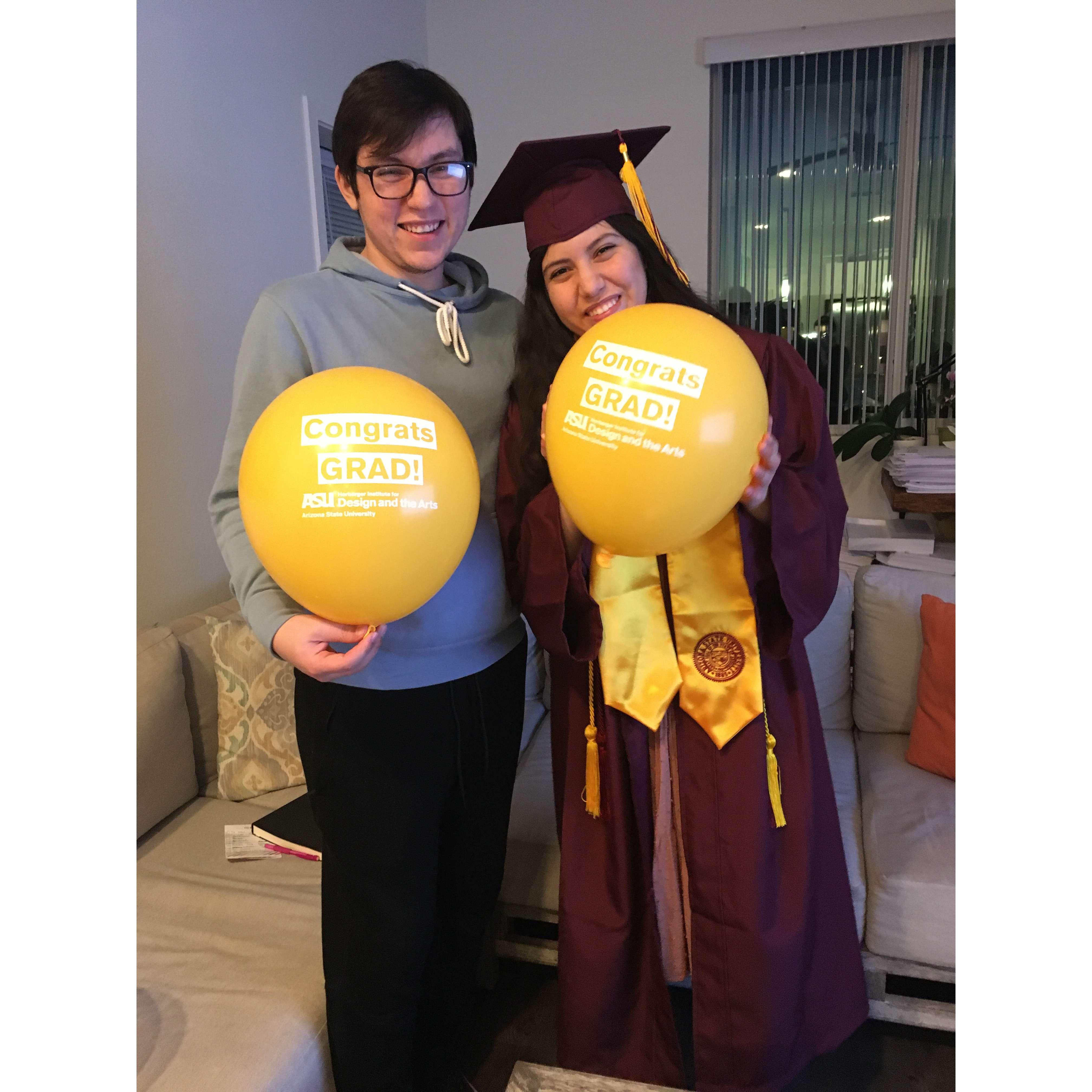 Graduation COVID style