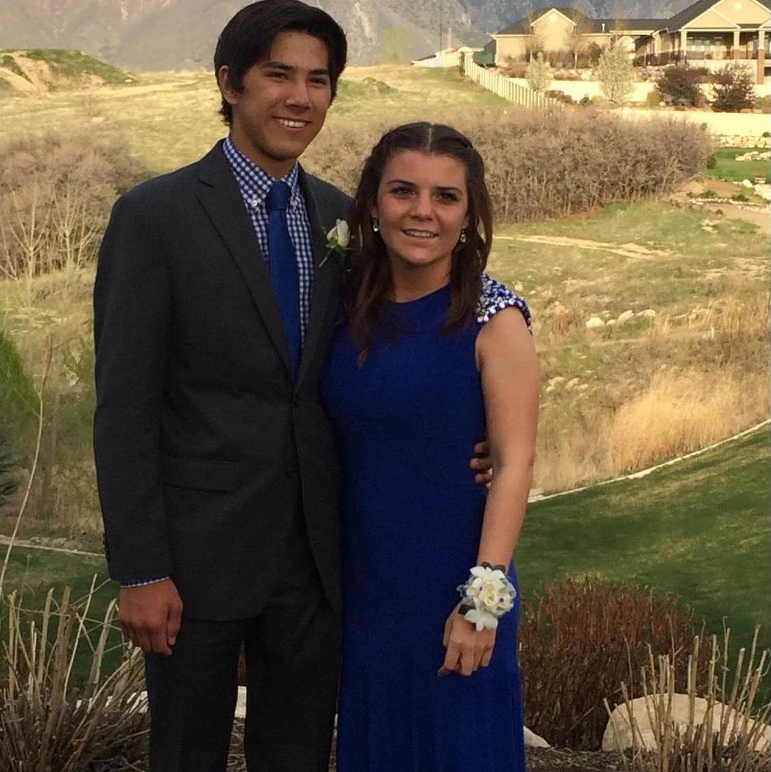 2015 - Our first (and only) school dance.