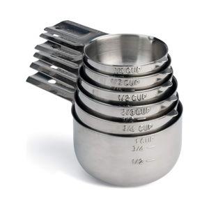 Stainless Steel Measuring Cups Set (6 Piece Set)