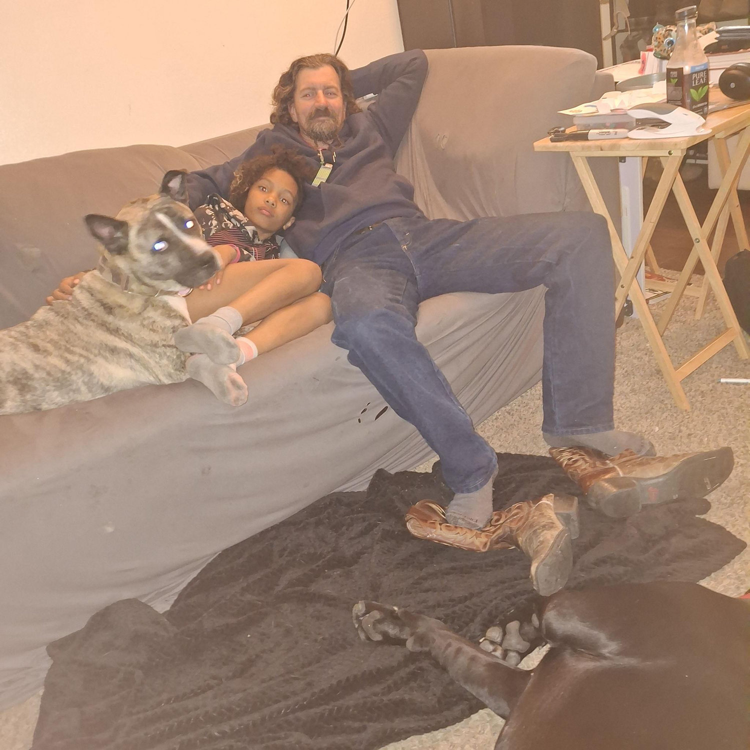 Relaxing after a long day