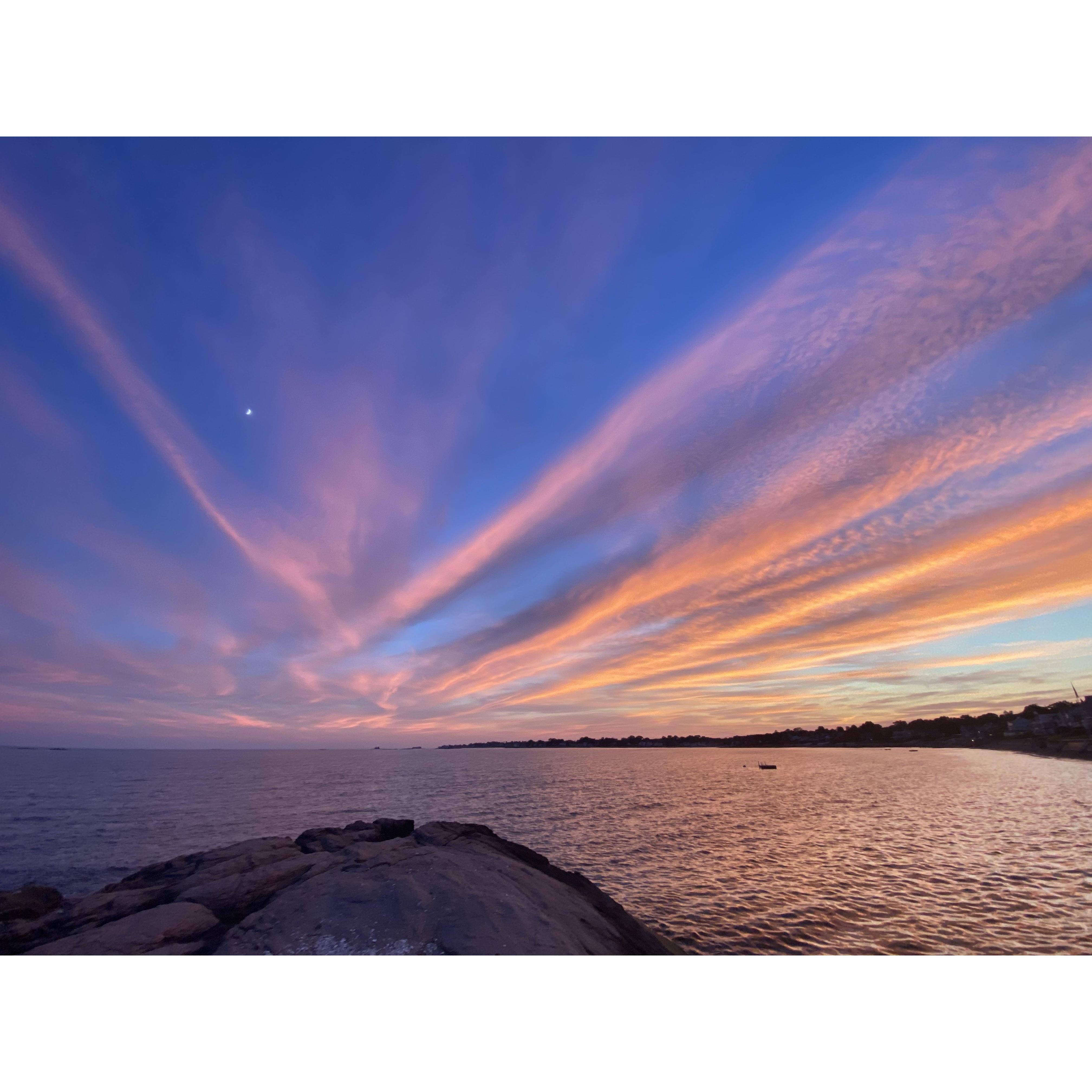 Sunset at "the spot"