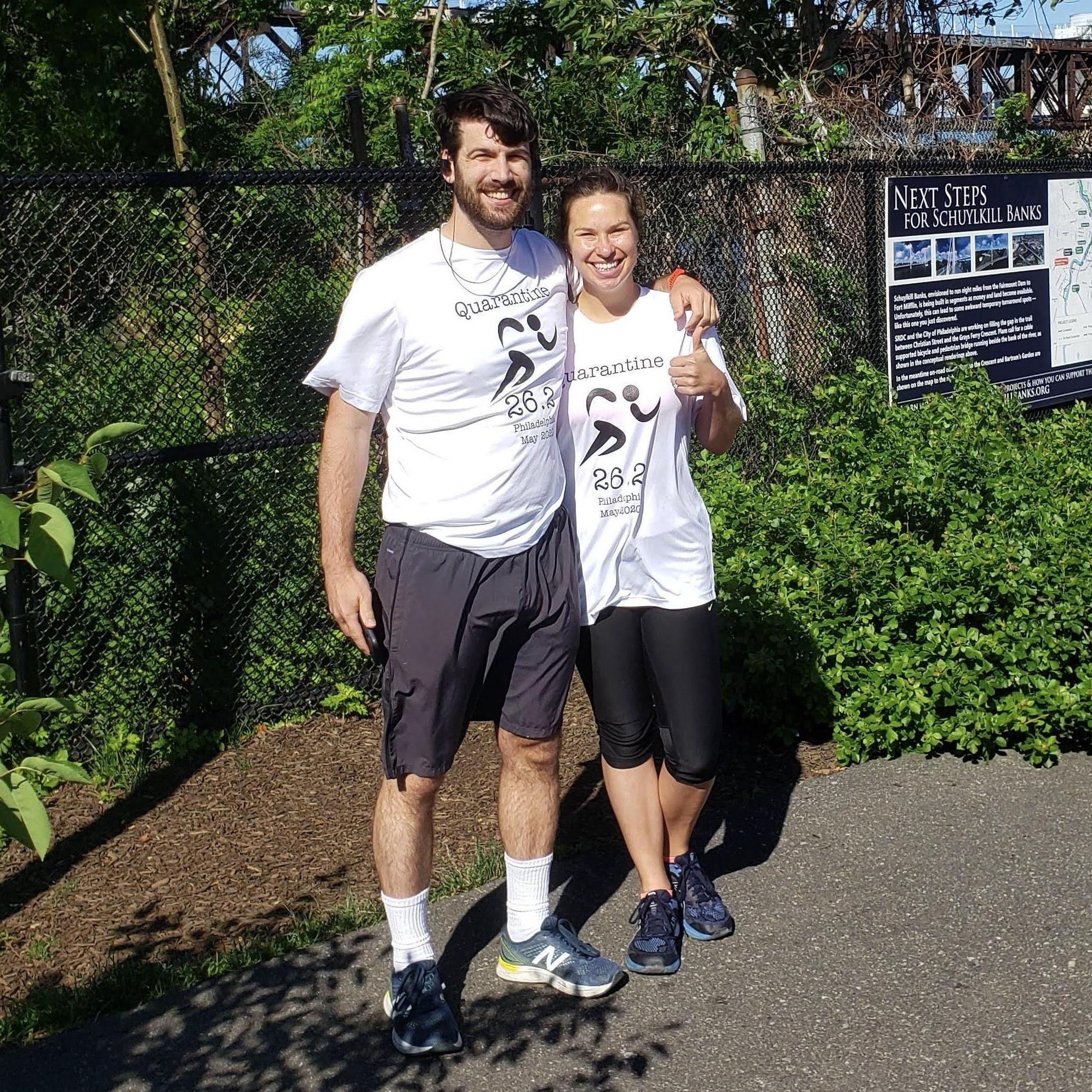 Then we ran a full marathon!
May 2020
