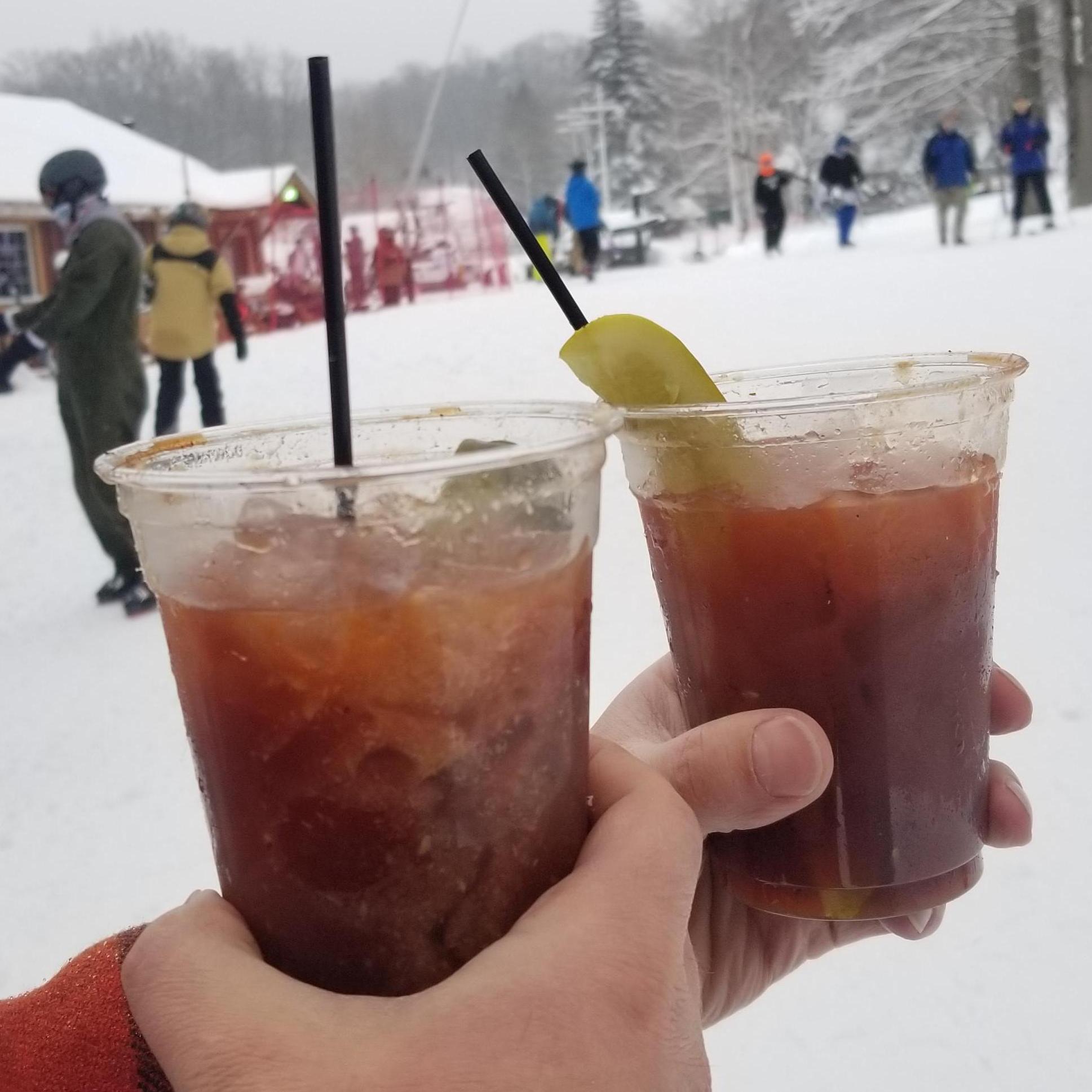 Skiing Bloodys