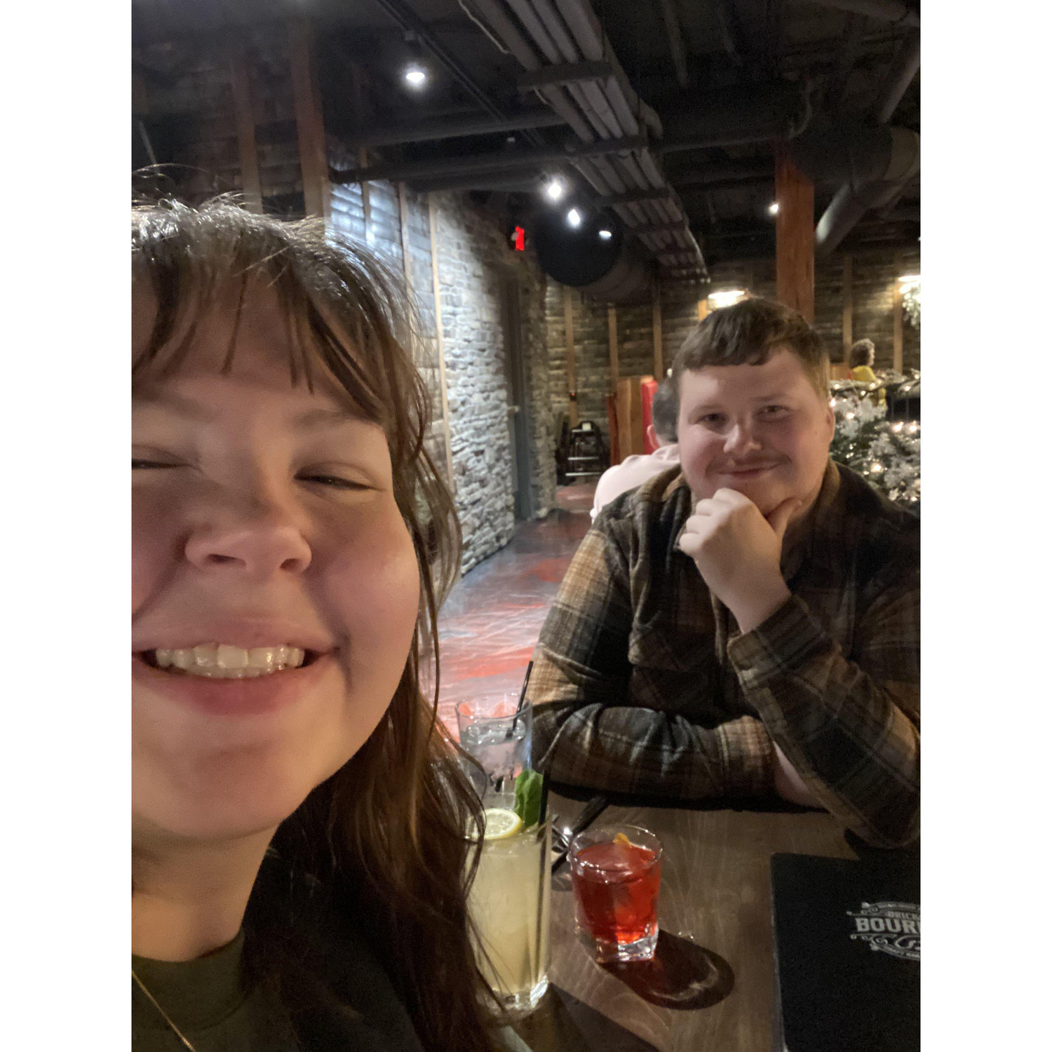 Celebrating finding a house!