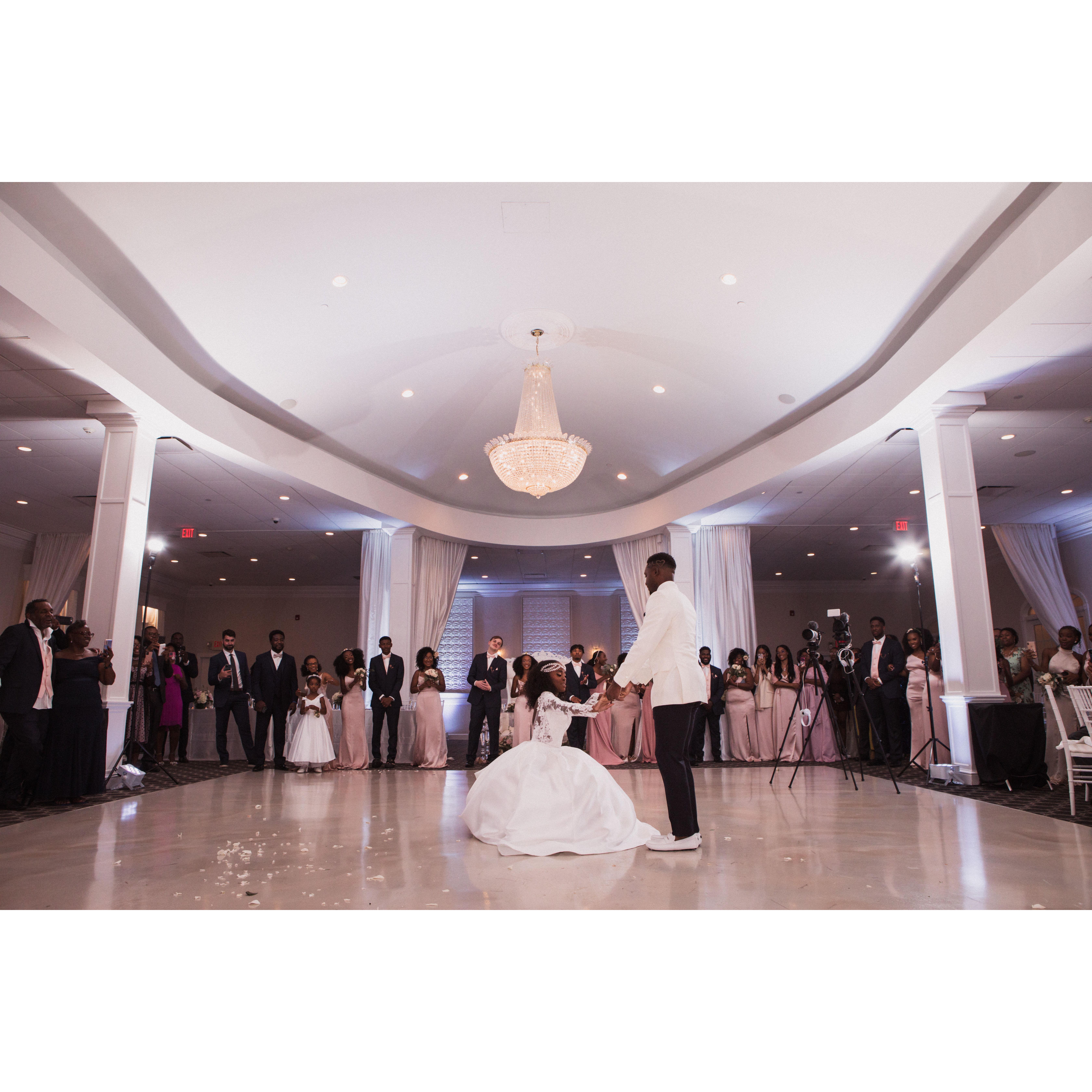 The first dance