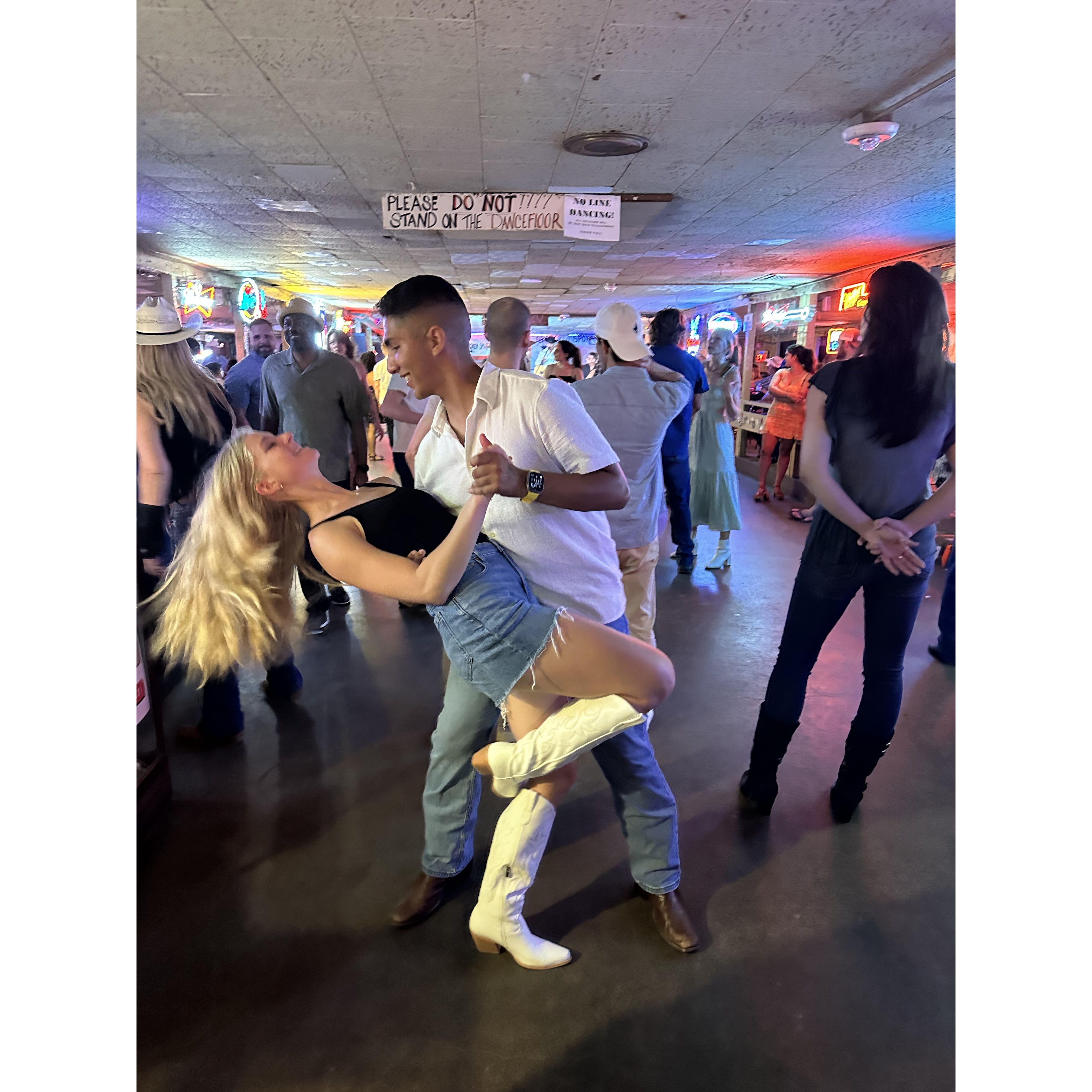 The two take on TEXAS!