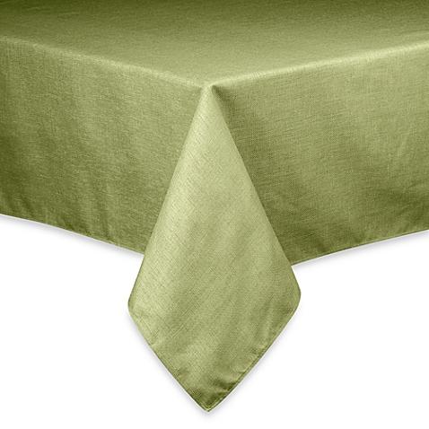 Basketweave 52-Inch Square Tablecloth in Sage