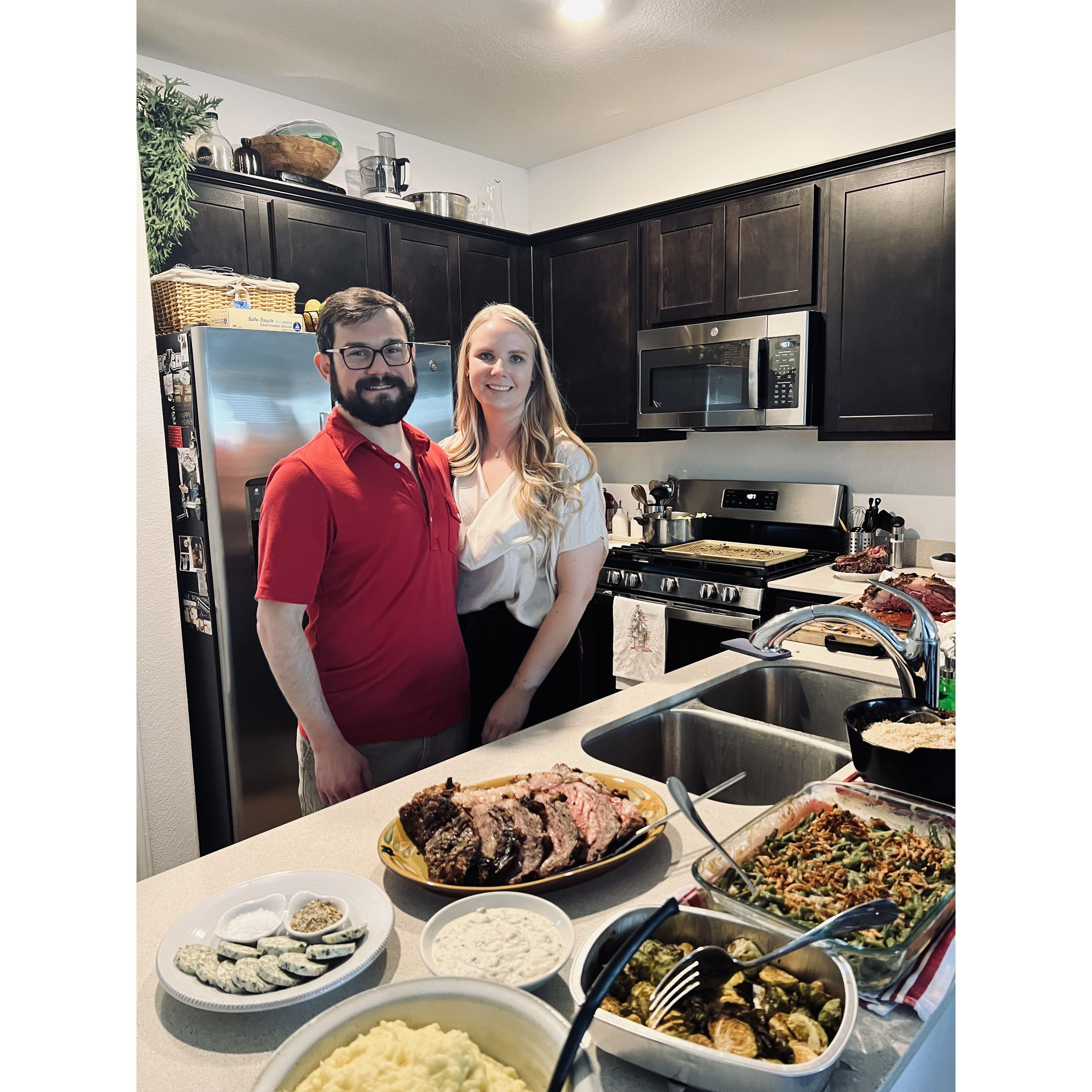 First Christmas in our new house.