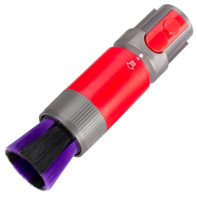 Scratch-Free Dusting Brush for Dyson Attachments: Premium Ultra-Soft Bristles for Delicate Electronics & Furniture - Fits V7, V8, V10, V11, V12, V15 & Gen5 detect.