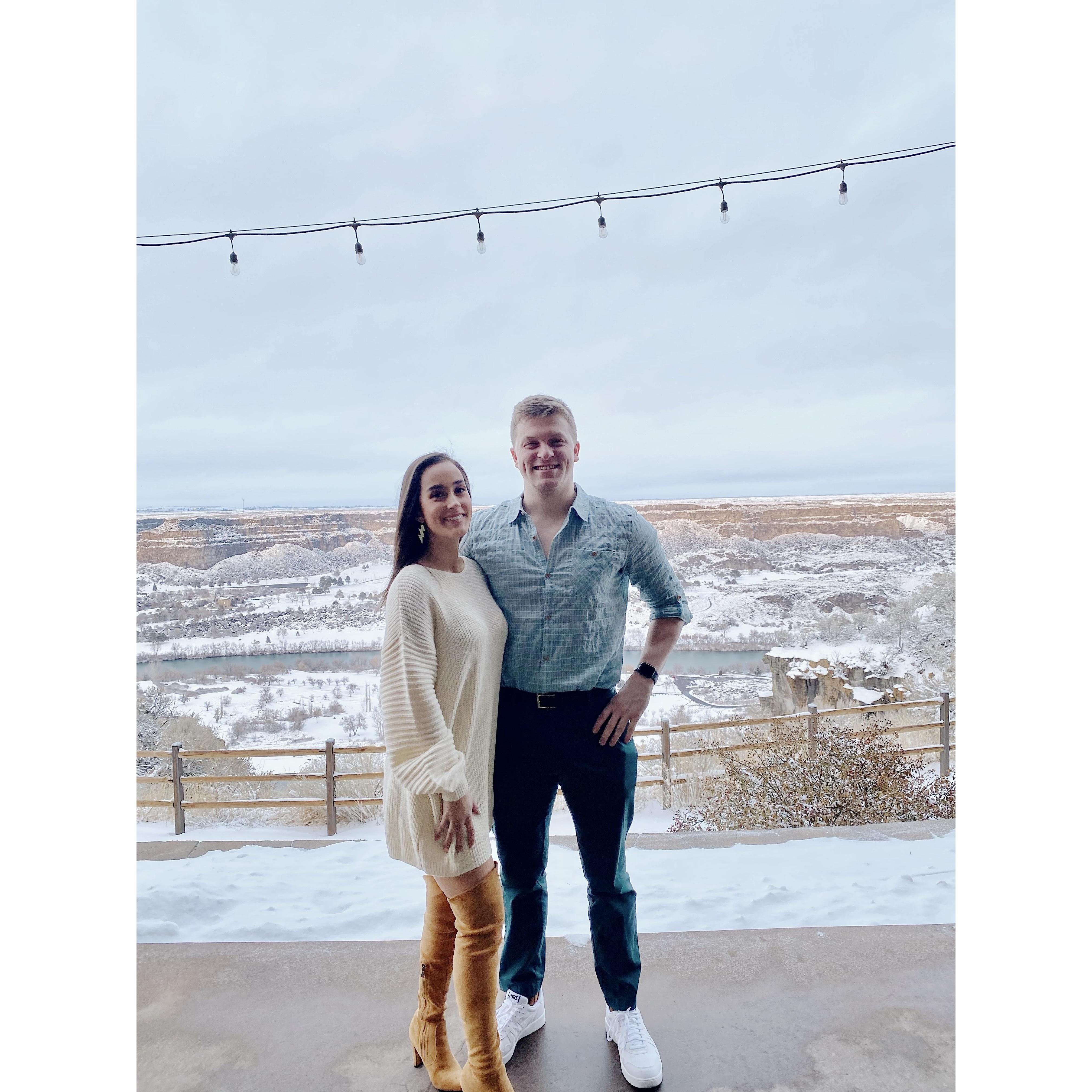 Valentine' Day 2021 spent in beautiful Twin Falls, Idaho.