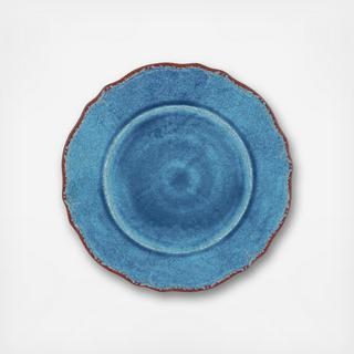 Antiqua BPA Free Melamine Salad Plate, Set of 4