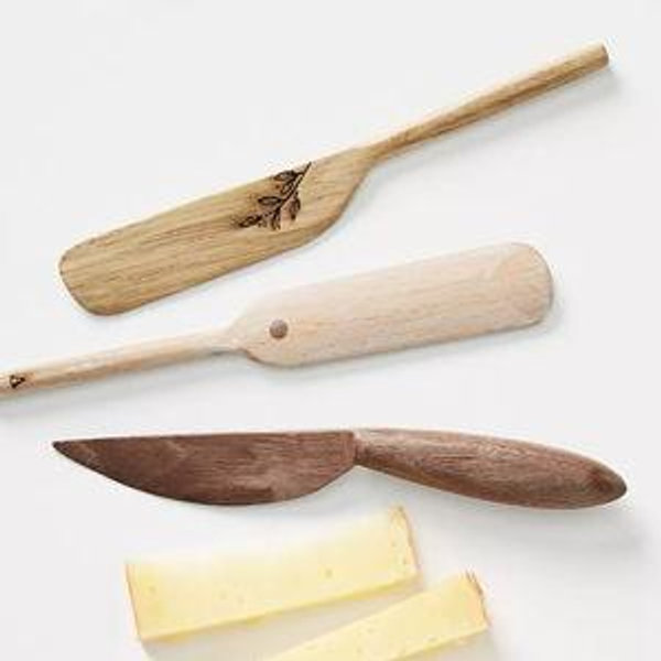 Mignon Wooden Spreaders, Set of 6