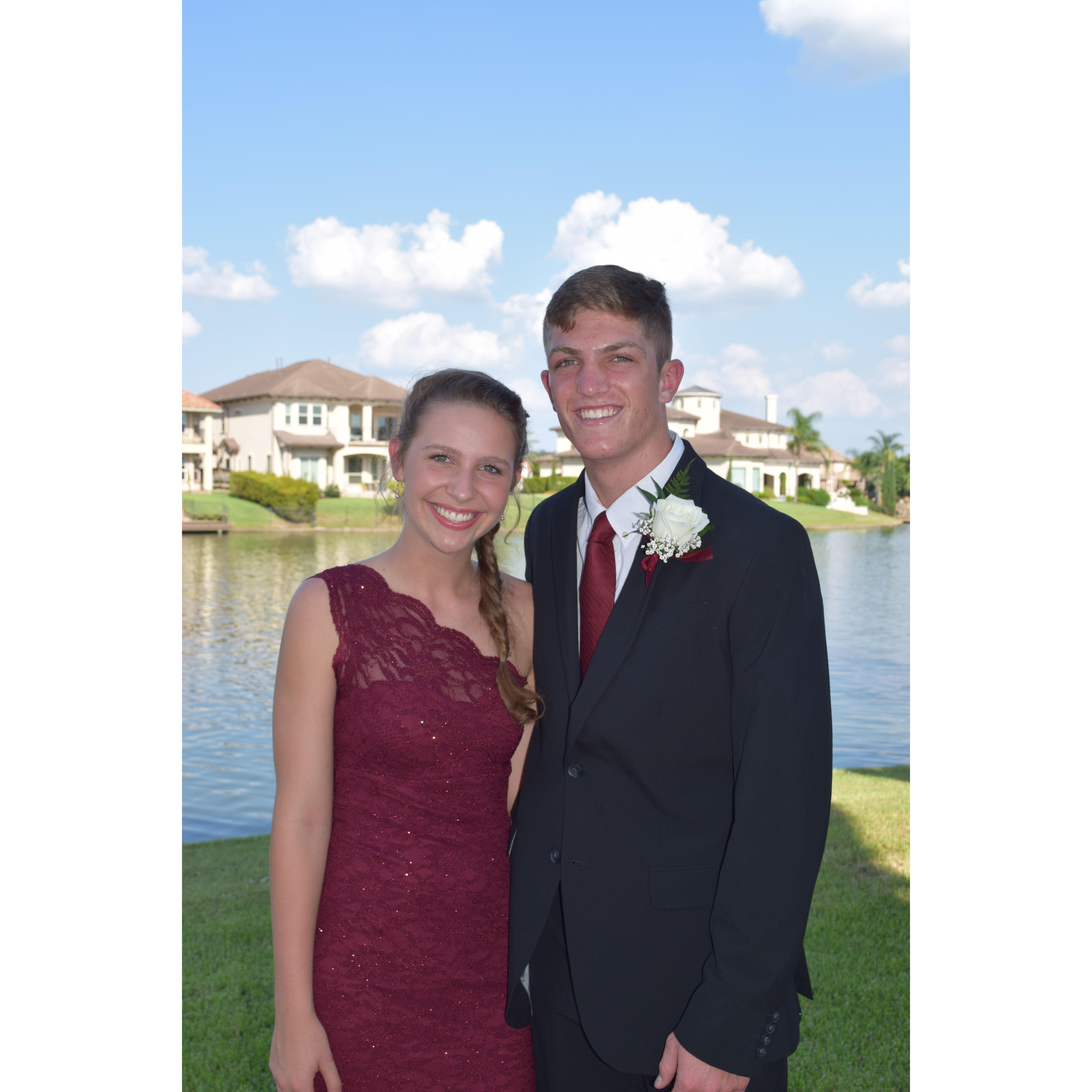 Freshman year homecoming dance