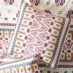 SUNO for Anthropologie Woven Malindi Euro Sham