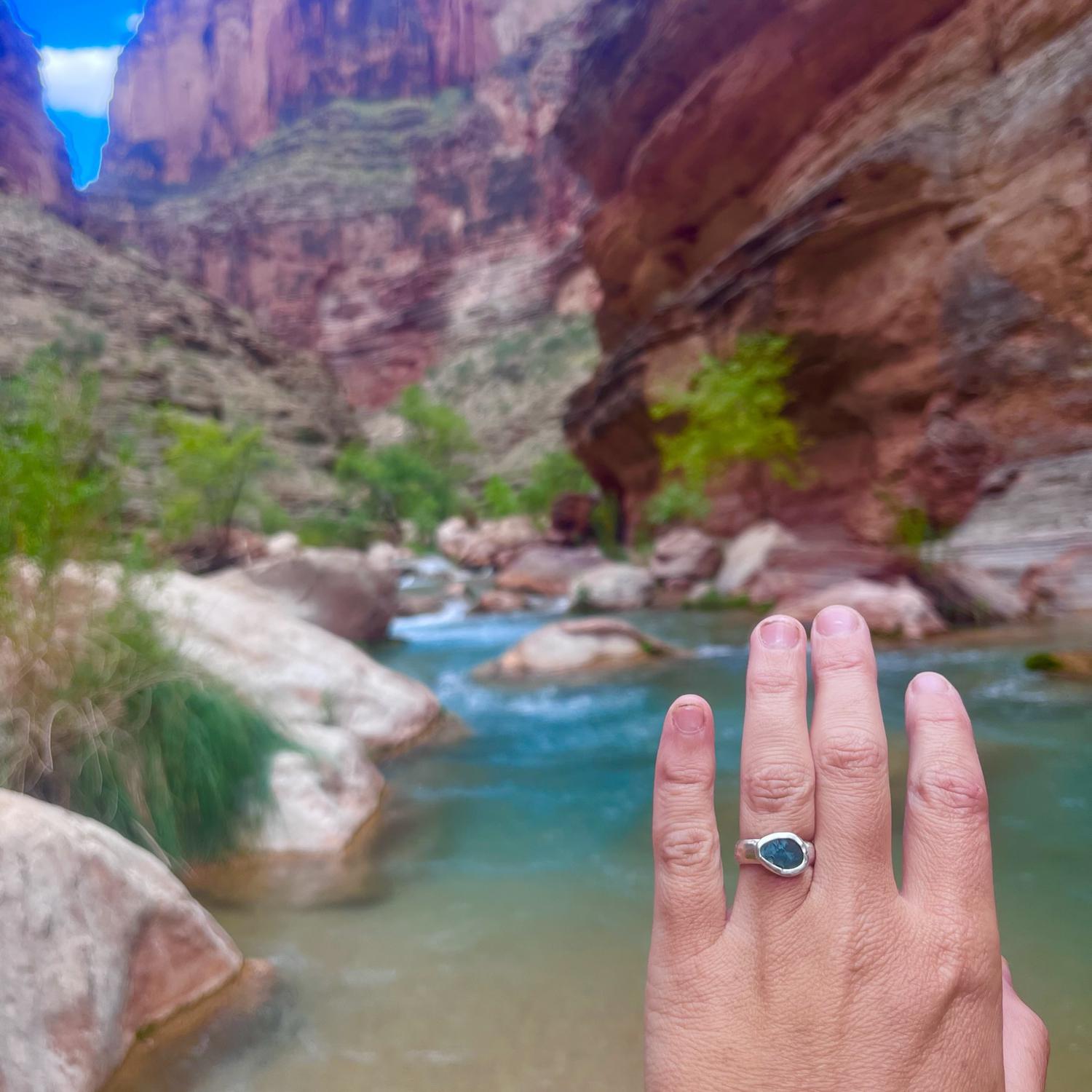 The beautiful ring Grant made 🥲