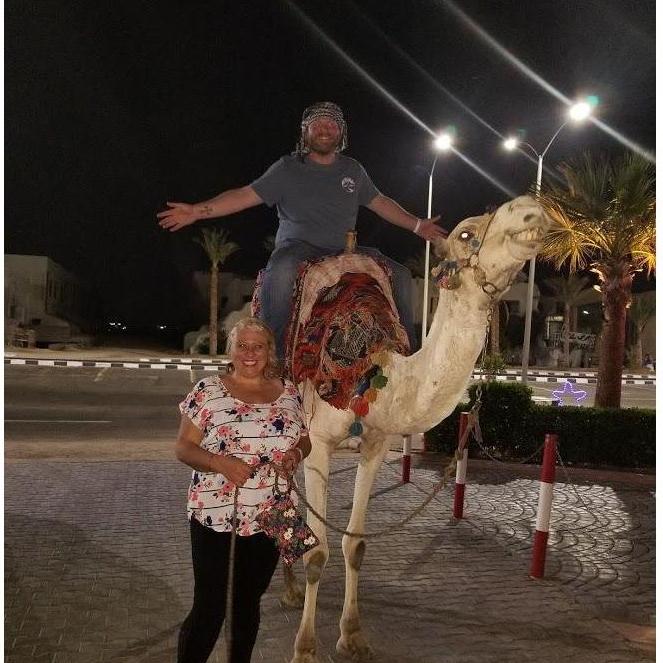 When you request an Uber in Egypt . . .