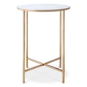 Marlton End Table Gold - Threshold™