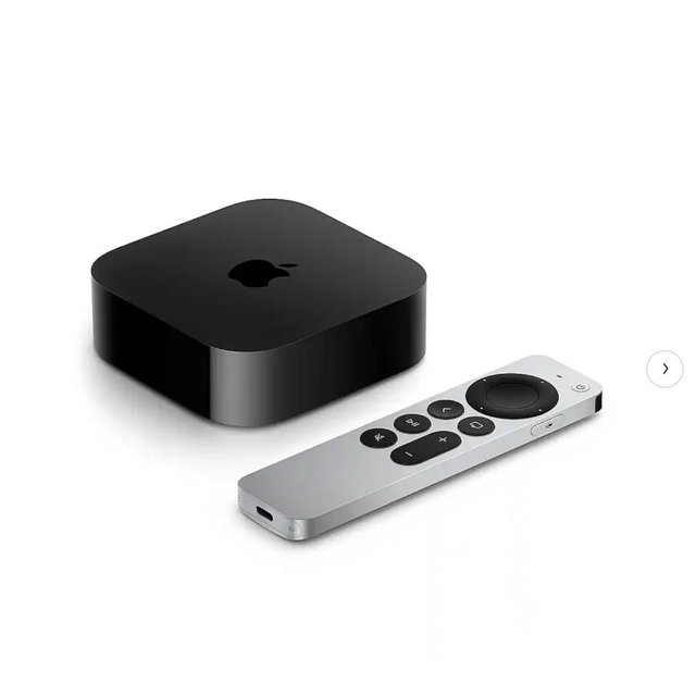 Apple - TV 4K 64GB Streaming Device (3rd generation) - Wi-Fi - Black