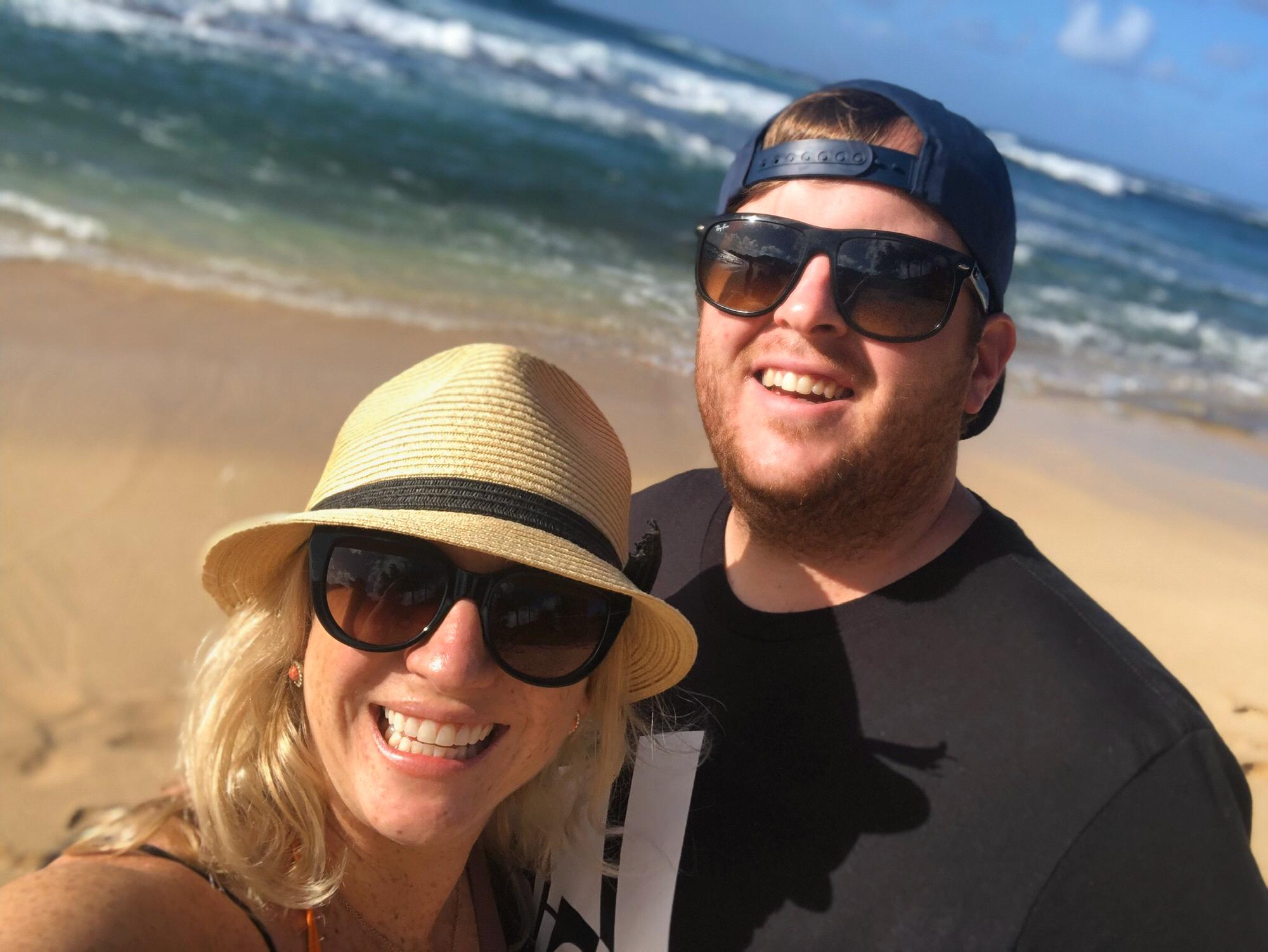 Soaking in the sun on Oahu's North Shore