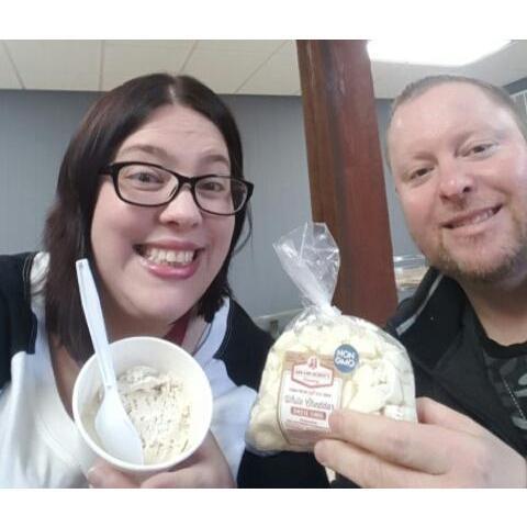 Fresh cheese curds, ice cream, and love. Does it get any better?