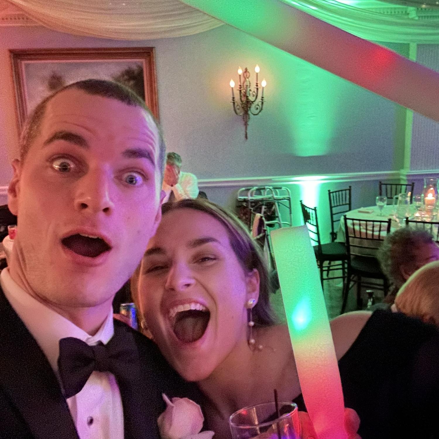 …always representing on the dance floor!