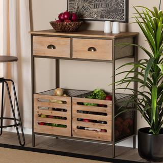 Abram 2-Drawer Storage Cabinet