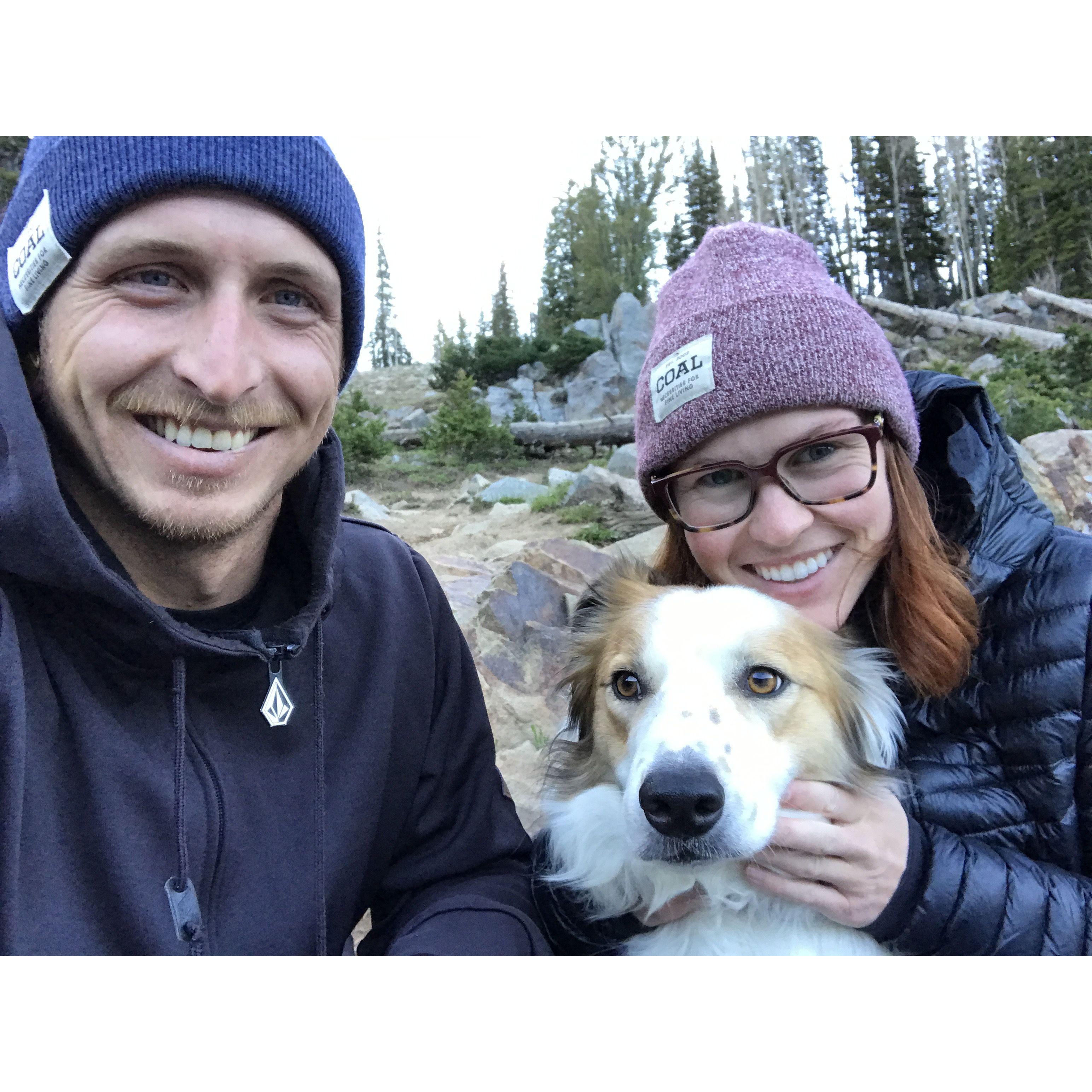 Our first hike with Granger