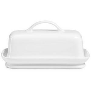 Martha Stewart Collection - Whiteware Butter Dish, Created for Macy's
