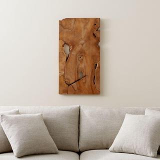 Slice Teak Wall Art