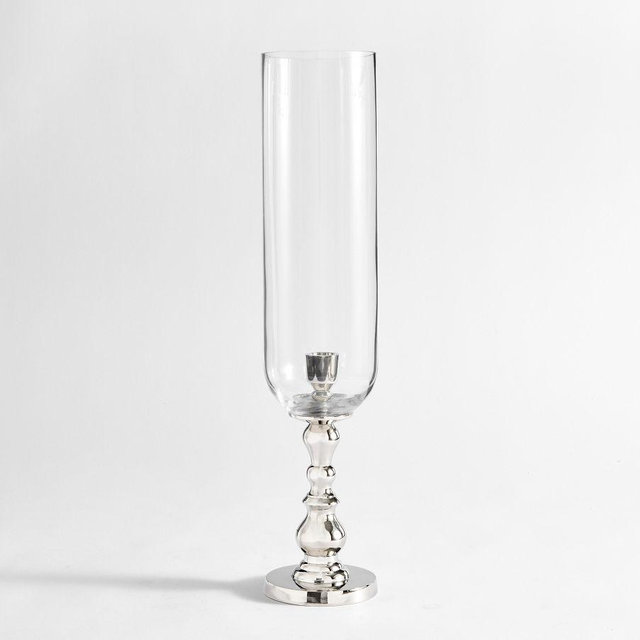 Napa Taper Candle Holder - Nickel