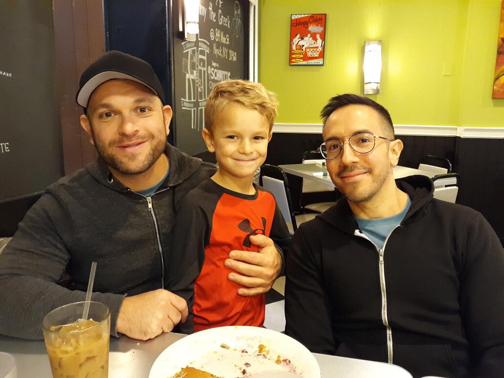 With our nephew Harrison