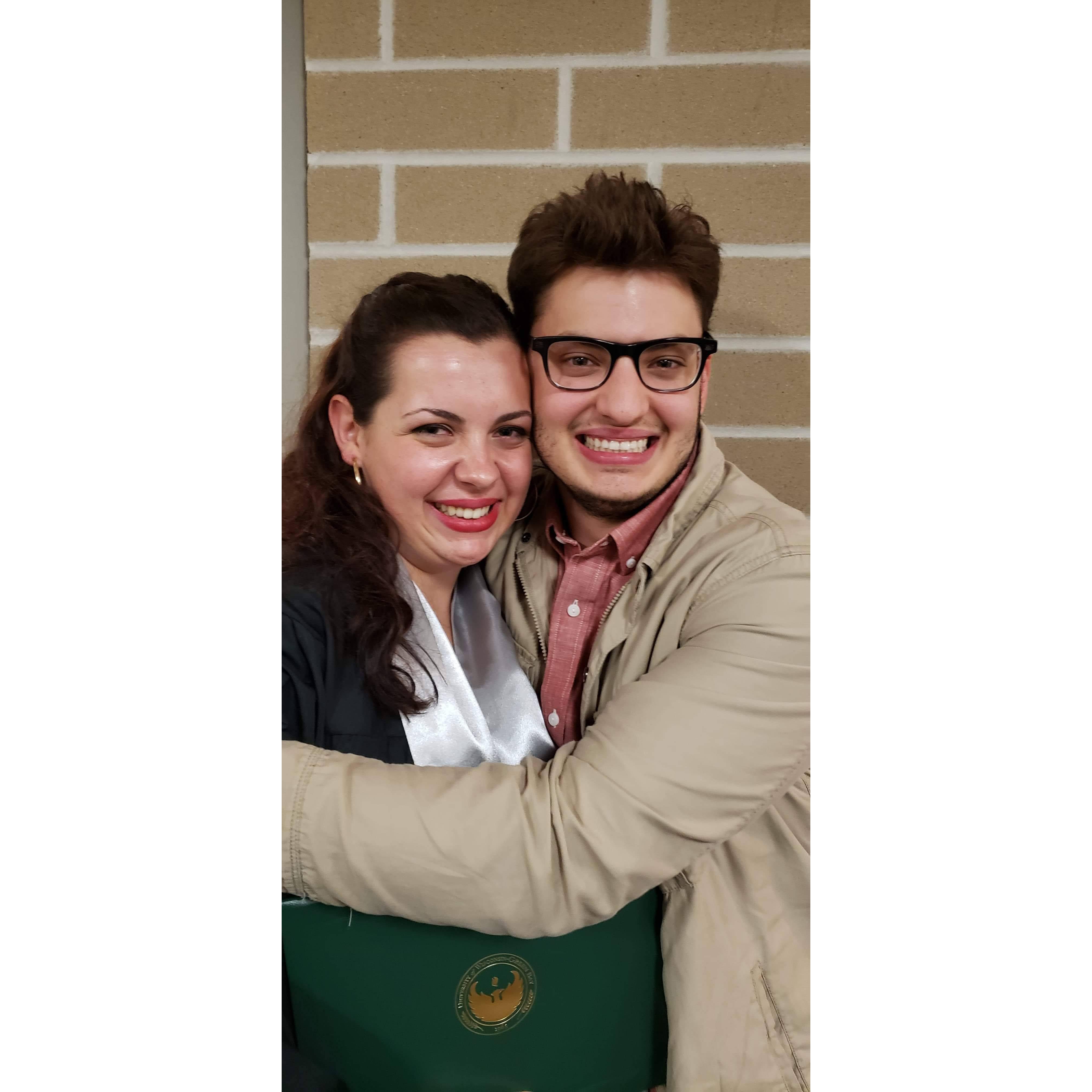 My college graduation! May 2019